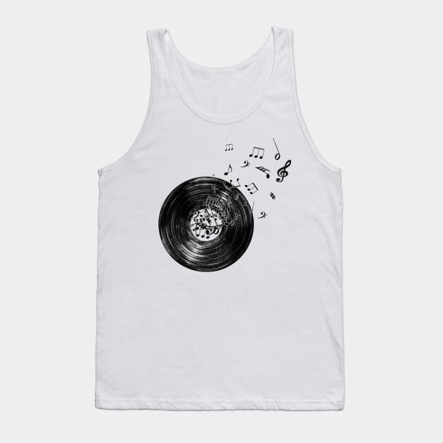 Vintage music audio tape Tank Top by LEGO